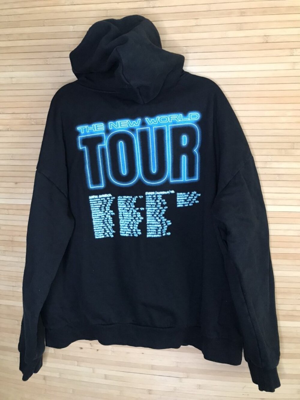 Mens Childish Gambino The New World Tour Hoodie Sweatshirt Double Sided XXXL 3XL - Picture 4 of 5